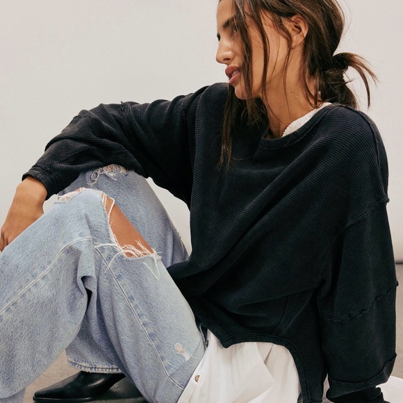 We The Free Tops - NWT We The Free Total Eclipse Tee